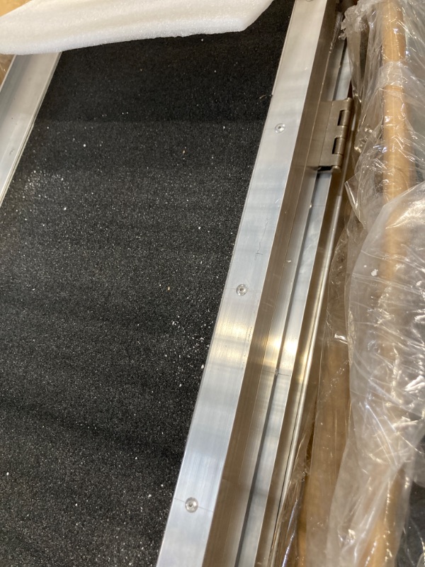 View 6 of Wheelchair Ramp 6FT Non Skid Aluminum Foldable Mobility Scooter Ramp Portable Ramp,Wheel Chair Ramp 800lbs for Home Steps,Car, Doorways, Curbs