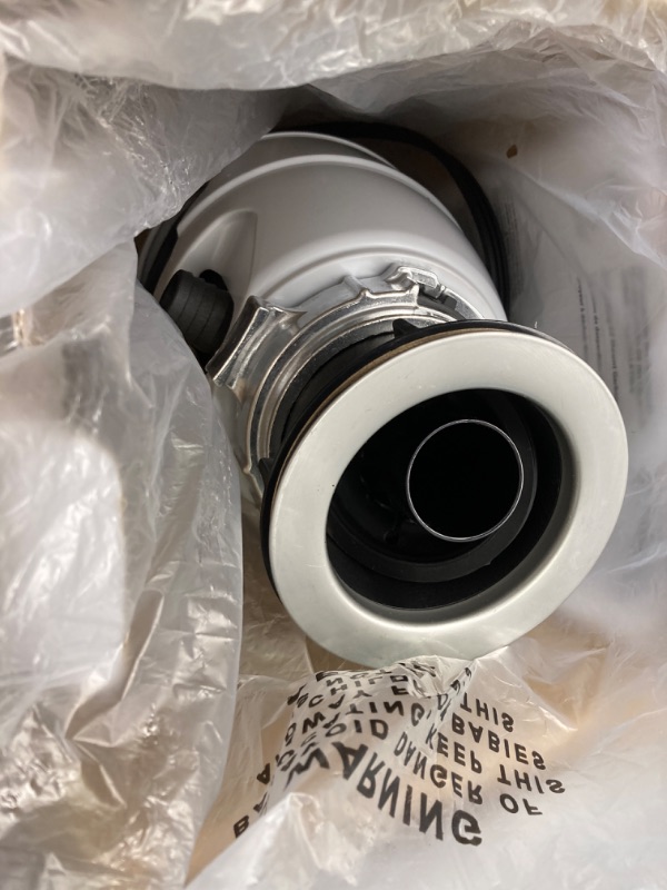 Photo 3 of *** NOT FUNCTIONAL***
Waste King Legend Series 1/2 HP Continuous Feed Garbage Disposal with Power Cord - (L-2600)