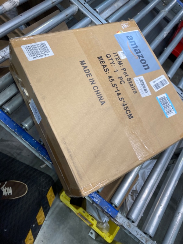 Photo 1 of Dog Ramp for Car, 63" Long & 17" Wide Folding Portable Pet Stair Ramp with Non-Slip Rug Surface, Extra Wide Dog Steps for Medium & Large Dogs Up to 250LBS Enter a Car, SUV & Truck WIDE RAMP