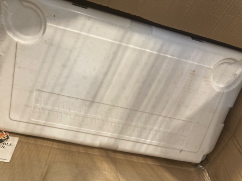 Photo 3 of ****USED***NEED TO BE CLEANED**BOX IS DAMAGED*** * EchoSmile 30/35/40 Quart Rotomolded Cooler, 5 Days Protale Ice Cooler, Ice Chest Suit for BBQ, Camping, Pincnic, and Other Outdoor Activities
