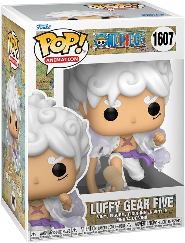 Photo 1 of ****USED*NEED TO BE CLEANED*** Funko Pop! Animation: One Piece - Luffy Gear Five with Chase (Styles May Vary)
