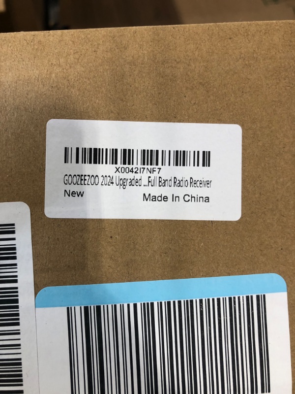 Photo 1 of Si4732 ATS-25AMP Portable Shortwave Radio Receiver, GOOZEEZOO V4.17 Full Band Radio Receiver Adds CW, RTTY Decoding Function WiFi Function FM LW AM SSB DIGI CW RDS (with EVA Bag)