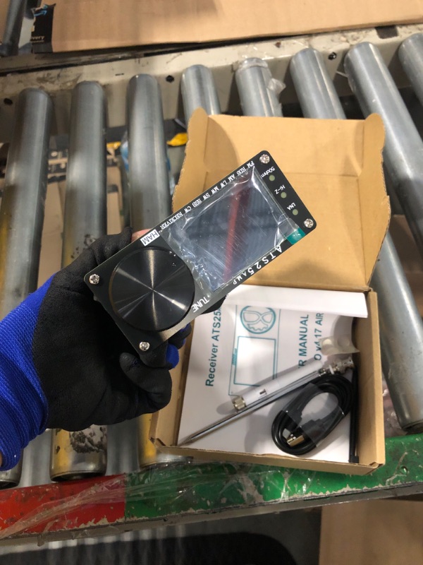 Photo 1 of Si4732 ATS-25AMP Portable Shortwave Radio Receiver, GOOZEEZOO V4.17 Full Band Radio Receiver Adds CW, RTTY Decoding Function WiFi Function FM LW AM SSB DIGI CW RDS (with EVA Bag)