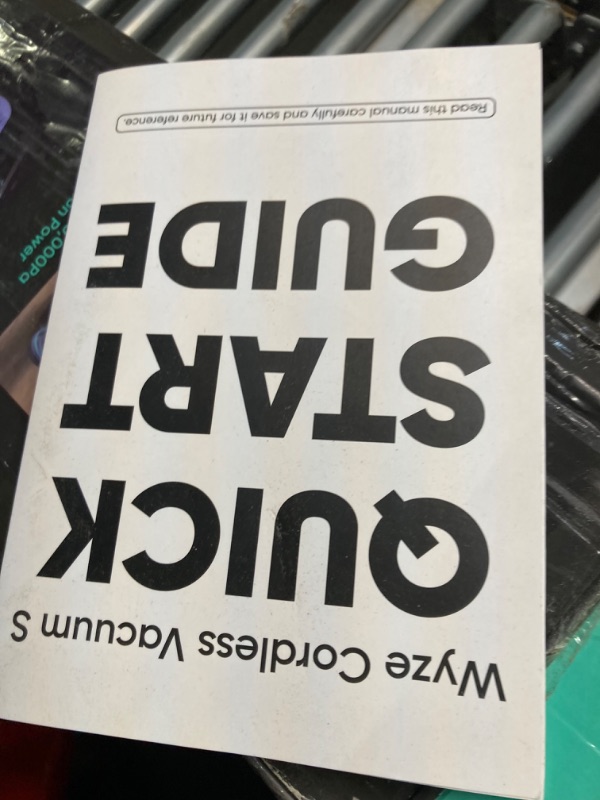 Photo 6 of ***MISSING PIECES//SOLD AS PARTS*** 
Wyze Cordless Vacuum Cleaner with 24Kpa Powerful Suction, Lightweight Stick with HEPA Filter, 450W Powerful Brushless Motor, 50mins Runtime for Home Hard Floor Carpet Pet Hair