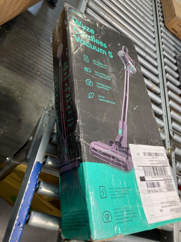 Photo 2 of ***MISSING PIECES//SOLD AS PARTS*** 
Wyze Cordless Vacuum Cleaner with 24Kpa Powerful Suction, Lightweight Stick with HEPA Filter, 450W Powerful Brushless Motor, 50mins Runtime for Home Hard Floor Carpet Pet Hair