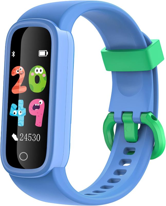 Photo 1 of ***SELLING AS PARTS NO RETURNS***
EURANS Kids Fitness Tracker Watch for Boys Girls Teens Ages 5-12, IP68 Waterproof Fitness Watch with Heart Rate & Sleep Tracking, Pedometer, Alarm Clock, Calorie Step Counter Watch
***No accessories, only the watch*** 