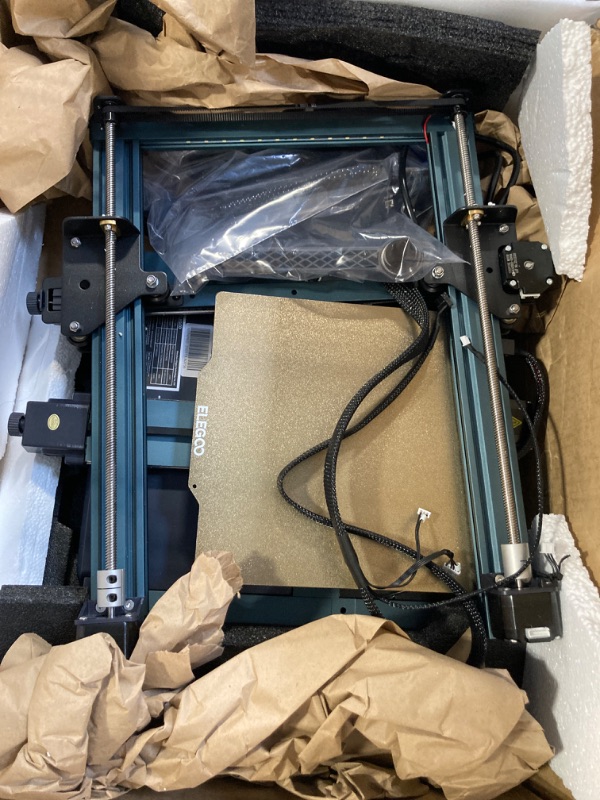 Photo 1 of ELEGOO Neptune 4 Pro 3D Printer, 500mm/s High Speed FDM Printer with Klipper Firmware, Auto Leveling and Direct Drive Extruder, Easy Assembly, 8.85x8.85x10.43 Inch Printing Size