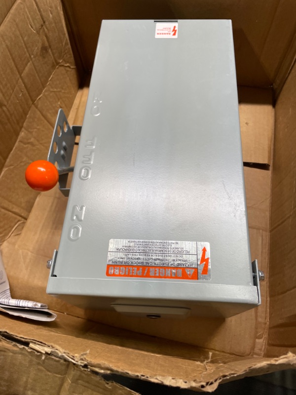 Photo 1 of 100A Generator Transfer Switch,24000W General-Duty Double-Throw Safety Switch,120/240-Volt Transfer Switch,Stronger Stability Manual Transfer Switch,Meeting NEMA 3R Standards for Outdoor and Indoor
