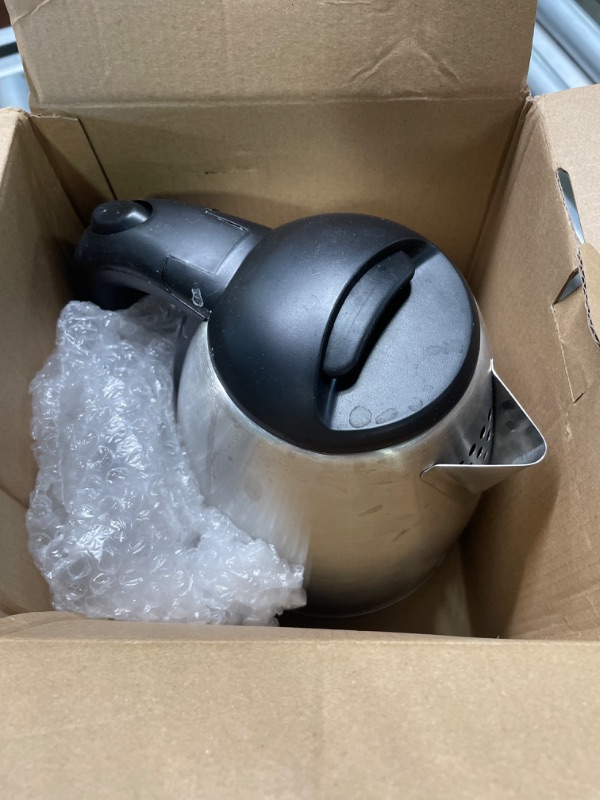 Photo 2 of ***DAMAGED***
DEZIN Electric Kettle Upgraded, BPA Free 2L Stainless Steel Tea Kettle, Fast Boil Water Warmer with Auto Shut Off and Boil Dry Protection Tech for Coffee, Tea, Beverages