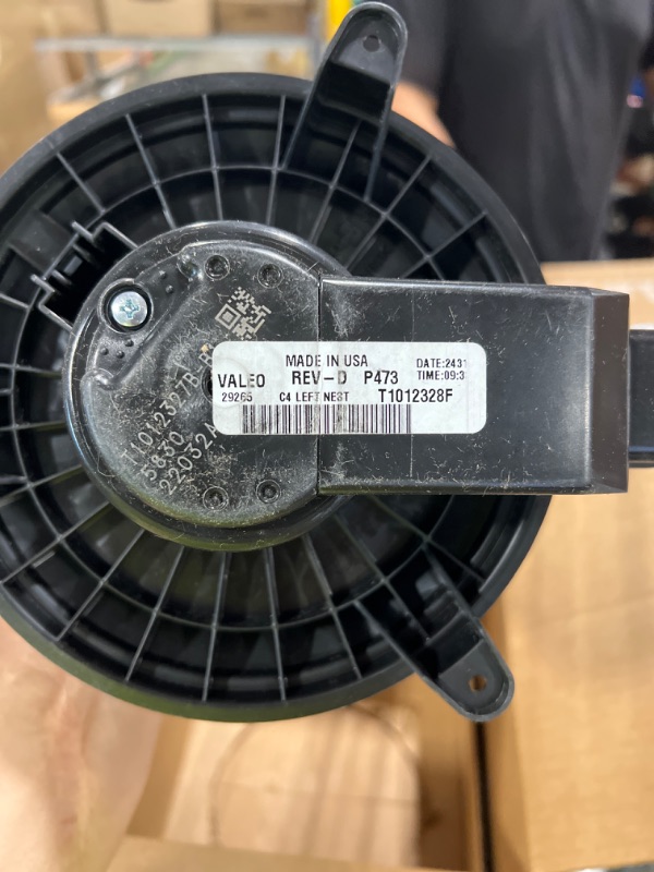 Photo 2 of A/C BLOWER FAN MOTOR