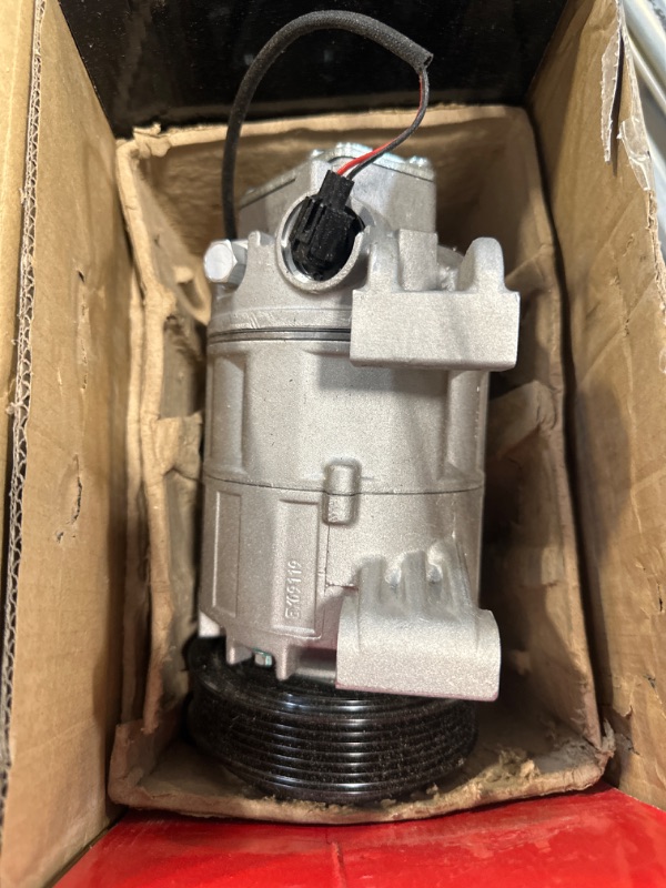 Photo 3 of A-Premium Air Conditioner AC Compressor with Clutch Compatible with Nissan Altima 2.5L 2007 2013-2018, Rogue 2.5L 2014-2020, VCS-14EC Style (Not DKS17D), w/Two Plugs