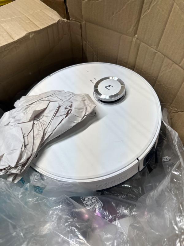 Photo 4 of *vacuum only power cord*Tikom Robot Vacuum and Mop Combo 2 in 1, 4500Pa Strong Suction, G8000 Pro Robotic Vacuum Cleaner, 150mins Max, Wi-Fi, Self-Charging, Good for Carpet, Hard Floor
