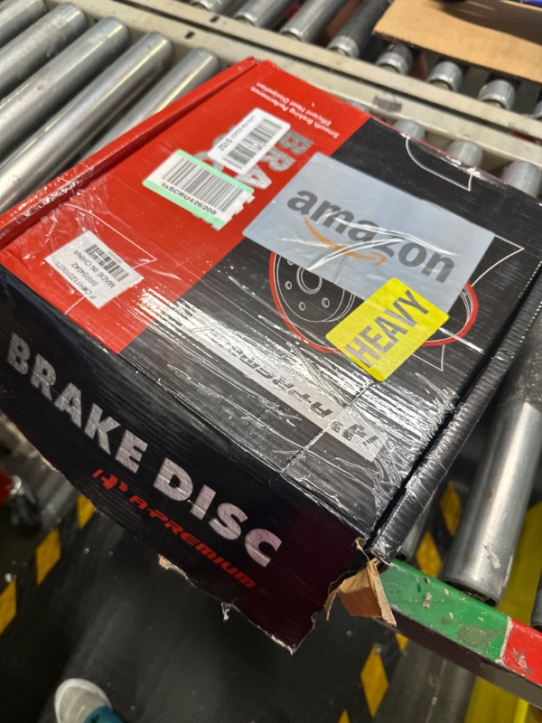 Photo 2 of A-Premium 12.13 inch (308mm) Front Vented Disc Brake Rotors Compatible with Select Ford Models - F-150 1997 1998 1999 2001 2002 2003 2004, 4WD, 5 Lug Models Only, 2-PC Set