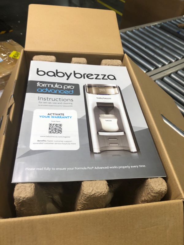 Photo 1 of "like new" New and Improved Baby Brezza Formula Pro Advanced Formula Dispenser Machine - Automatically Mix a Warm Formula Bottle Instantly - Easily Make Bottle with Automatic Powder Blending
