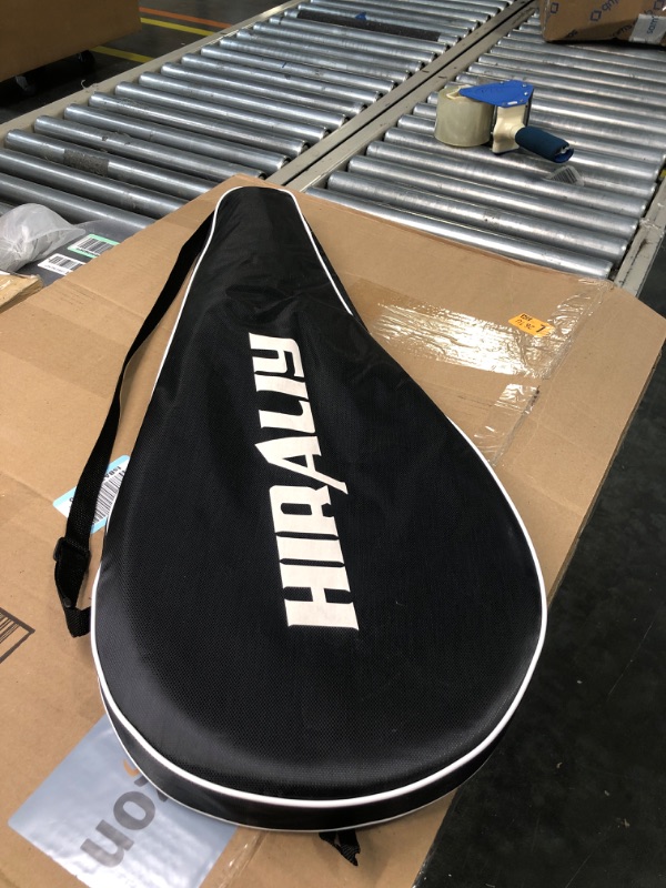 Photo 3 of HIRALIY Adult Recreational 2 Players Tennis Rackets ,27 Inch Super Lightweight Tennis Racquets for Student Training Tennis and Beginners, Tennis Racket Set For Outdoor Games, Including 3 Tennis Balls, 2 Tennis Overgrips and 1 Tennis Bag Blue