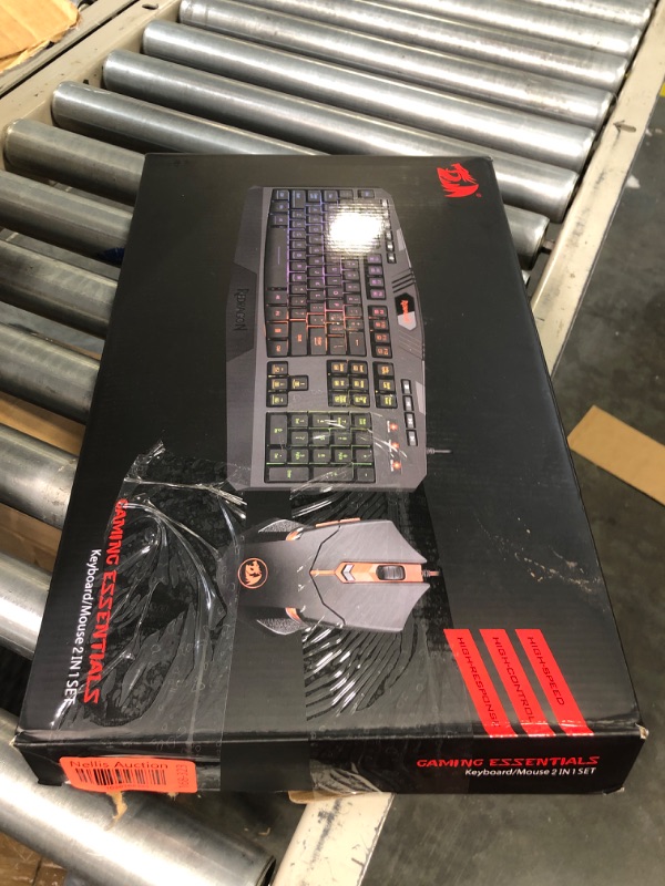 Photo 3 of Redragon S101 Gaming Keyboard, M601 Mouse, RGB Backlit Gaming Keyboard, Programmable Backlit Gaming Mouse, Value Combo Set [New Version] 