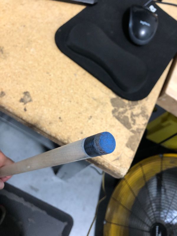 Photo 1 of **READ NOTES BEFORE PURCHASING ITEM** 
Collapsar Heavy Hitter Jump Break Cue,25oz 3 Piece Pool Cue 14mm Phenolic Tip,25-Ounce Billiard Pool Stick Matte Blue