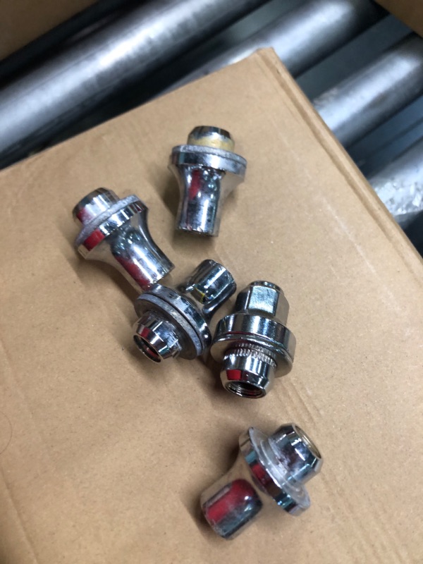 Photo 3 of **USED***LOCKS ONLY ****NUTS NOT INCLUED**PLEASE SEE PHOTOS** A-Premium M14-1.50 Wheel Lug Nuts Compatible with LS460 2007-2017 LC500 LC500h 2018-2020 LS600h 2008-2016 Front or Rear 5-PC Set 5PCS