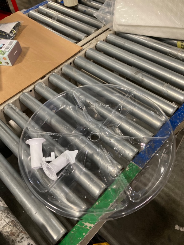 Photo 1 of Myard 18 Inches Universal Bird Seed Catcher Hoop Platform Tray Fits Up to 1 Inch Diameter Feeder Pole