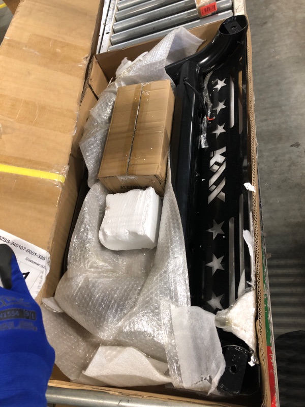 Photo 1 of ** new, open package**
KYX Bull Bar for Nissan Frontier 2005-2021/ Pathfinder 2005-2007/ Xterra 2005-2015, with LED Light Bar Brush Guard, Pickup Truck Off-Road Front Bumper 3" Grille Guard Skid Plate, Black