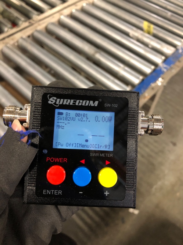 Photo 3 of Mcbazel Surecom SW-102 Digital VHF/UHF 125-525Mhz Antenna Power & SWR Meter
