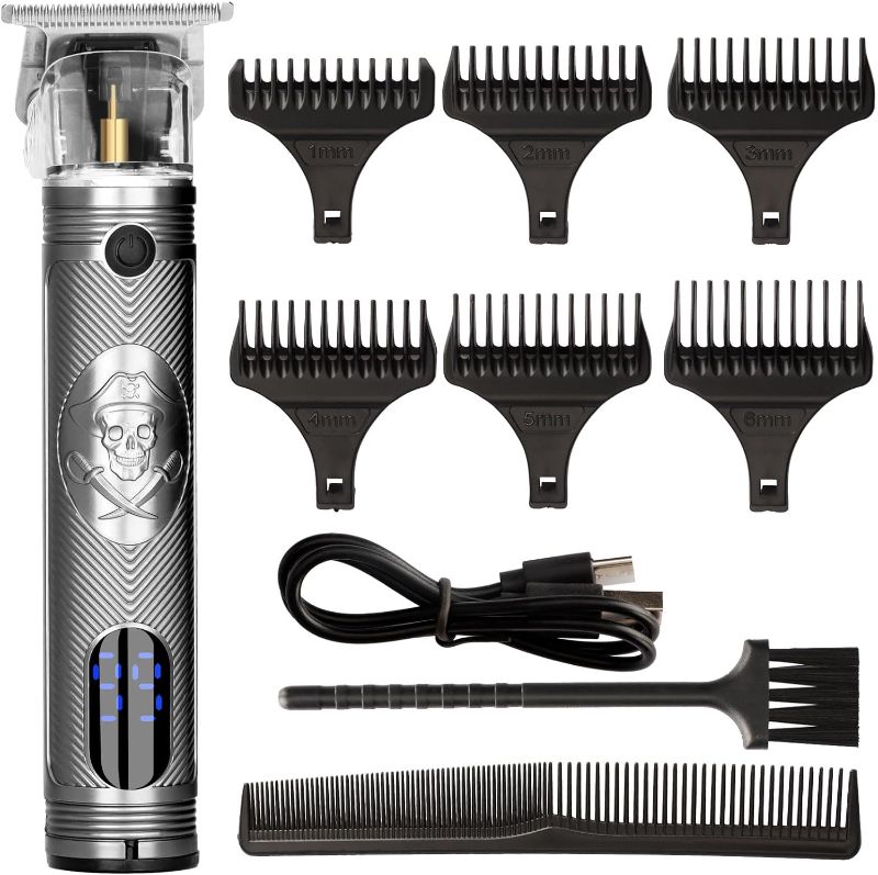 Photo 1 of Beard Trimmer?Hair clipper for men,zero gapped cordless,Precision Edges,Sharp Blades,LCD Display,USB Recharging Model 215
