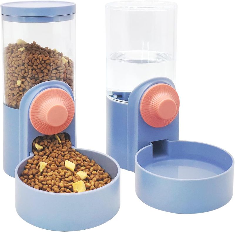 Photo 1 of ** new, open package**
BNOSDM Automatic Rabbit Feeders for Cages 35 OZ Hanging Gravity Bunny Food Dispenser Rabbit Water Dishes Bowl for Ferret Rabbits Kittens Punnies
