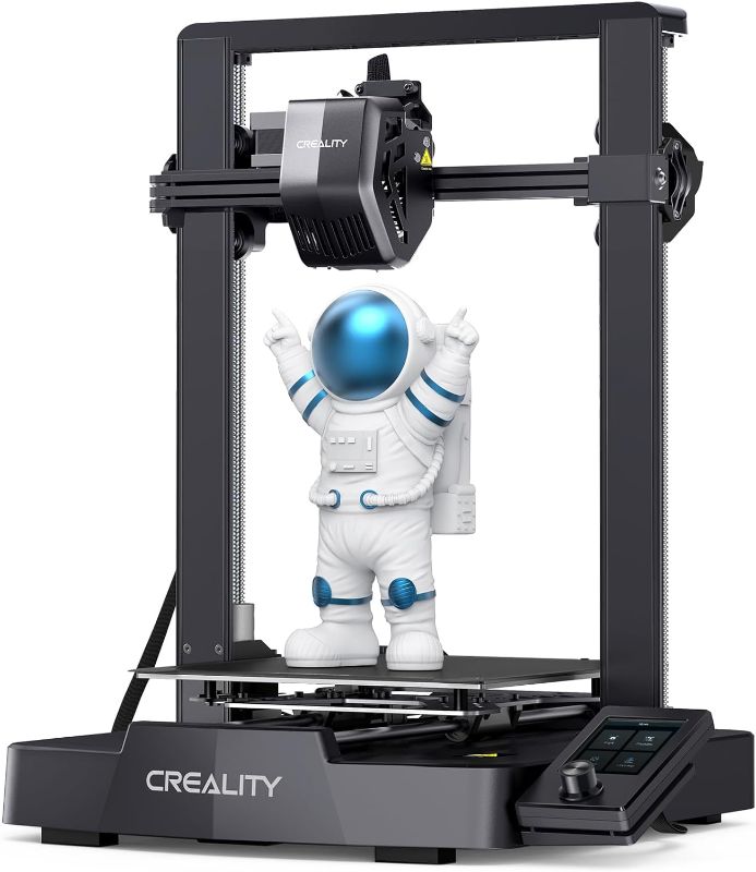 Photo 1 of Creality Ender 3 V3 SE 3D Printer, 250mm/s Faster Printing Speed CR Touch Auto Leveling Sprite Direct Extruder Dual Z-Axis Auto Filament Loading Ender 3D Printer Print Size 8.66x8.66x9.84 inch
