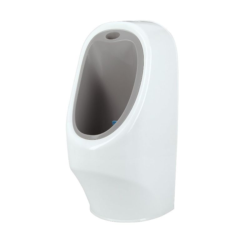 Photo 1 of Nuby My Real Training Urinal - Freestanding - With Life-Like Flush Button and Sound - Potty Training for Boys - 18+ Months - White
