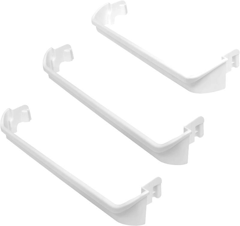 Photo 1 of 240534701 & 240534901 Refrigerator Door Shelf Replacement Compatible with frigidaire kenmore Door Shelf Rack Bar Rail Replaces AP3214631 PS734936 948952 AP3214630 PS734935 EA734935 948954 AH734935
