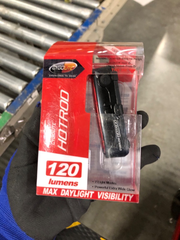 Photo 1 of Cygolite Hotrod 120, 90, 50 Lumen Bicycle Tail Light Models- Night & Daytime Modes– Wide Glowing LEDs- Compact Sleek– IP64 Water Resistant– Sturdy Flexible Mount- USB Recharging–Great for Busy Roads 120 Lumens