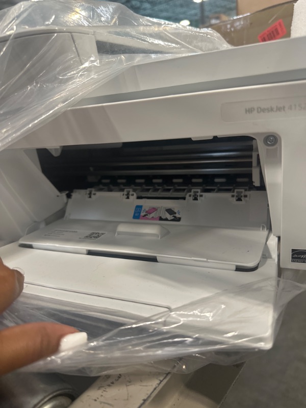 Photo 1 of HP DeskJet Plus 4152 All-in-One Color Inkjet Printer, Mobile Print, Scanner & Copy, Instant Ink Ready, Wireless Printers for Home and Office, Built-in USB Port and WiFi, 7FS74A (Renewed)