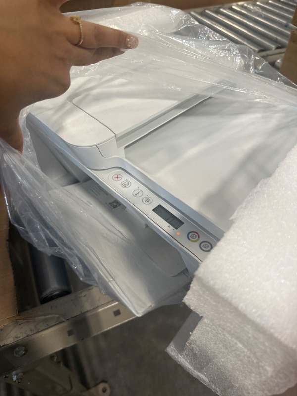 Photo 1 of HP DeskJet Plus 4152 All-in-One Color Inkjet Printer, Mobile Print, Scanner & Copy, Instant Ink Ready, Wireless Printers for Home and Office, Built-in USB Port and WiFi, 7FS74A (Renewed)