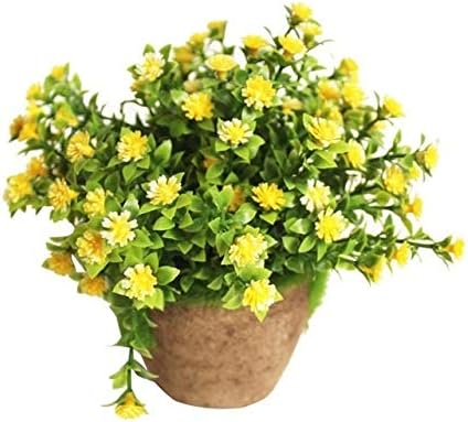 Photo 1 of * similar to image**
Artificial Potted Plants Artificial Plants Simulated Plant Decorative Bonsai Plastic Flower DIY Home Garden Table Decoration Flower Plant Gifts Yellow Indoor Tabletop Decor (Color : Yellow)
