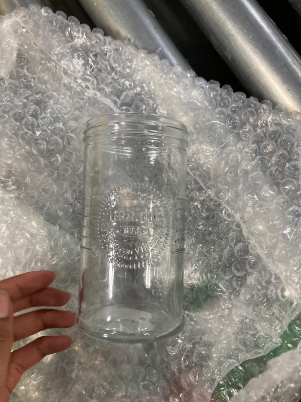 Photo 2 of ** missing lid**
Grant Howard Mason Classics Cheese Shaker, 14 Ounces, Parmesan and Mozzarella Glass Jar Dispenser (52145)