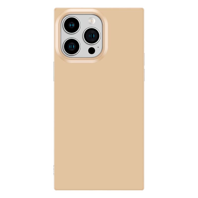 Photo 1 of COCOMII SQUARE CASE COMPATIBLE WITH IPHONE 14 PRO MAX - LUXURY, SLIM, MATTE, SOLID COLOR, TIMELESS NEUTRALS, FINGERPRINT RESISTANT, ANTI-SCRATCH, SHOCKPROOF (NUDE) NUDE IPHONE 14 PRO MAX
