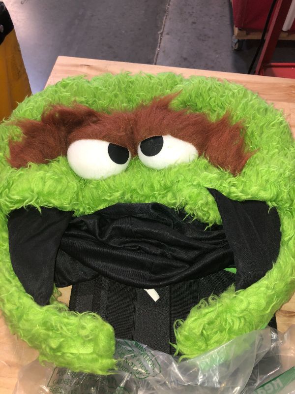 Photo 2 of **HEAD PIECE ONLY** 
DISGUISE ADULT OSCAR THE GROUCH HEAD
