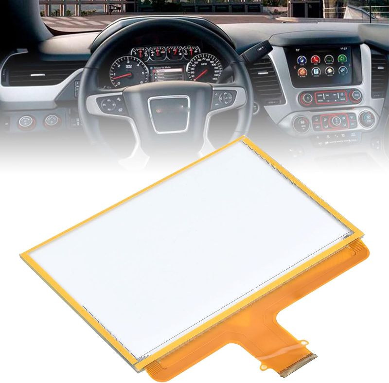 Photo 1 of 8" Touch Screen Digitizer Compatible with Chevy Silverado Suburban Tahoe Colorado GMC Canyon Sierra Yukon 2015 2016 2017 2018 Radio Navigation Replace # DJ080PA-01A DJ080PA-01G