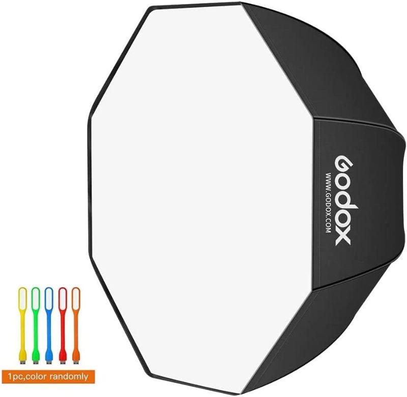 Photo 1 of *** MISSING PARTS***
 SB-UBW 47" 120cm Umbrella Octagon Softbox Reflector Kit with Carrying Bag for Portrait or Product Photography with SUPON USB LED Lighting (47inch/120cm-1pcs)