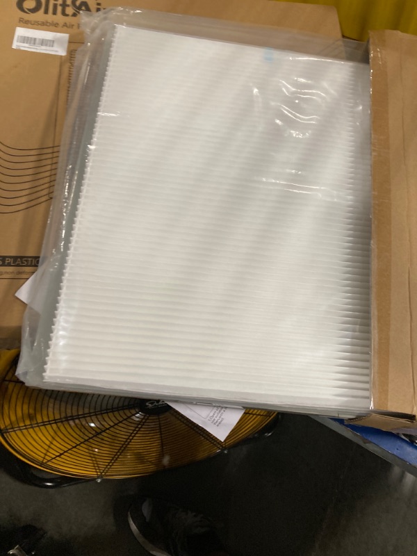 Photo 3 of 20x20x1 MERV 8 Air Filter,AC Furnace Air Filter,Reusable ABS Plastic Frame, 7 Pack Replaceable Filter Media (Actual Size: 19 3/4" x 19 3/4" x 3/4")
