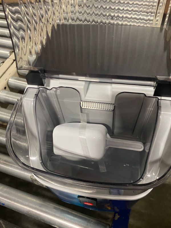 Photo 1 of ***PLASTIC FILM REMOVED*** ***FOR PARTS ONLY NO RETURNS AS IS***Kismile Nugget Ice Makers Countertop,Pebble Ice Maker Machine with Crushed Ice, 35lbs/Day,One-Click Operation,Self-Cleaning Countertop ice Machine,Pellet Ice Maker Countertop for Home/Kitchen