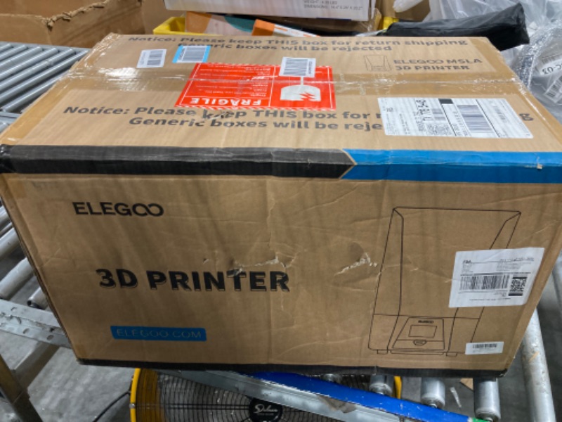 Photo 2 of ELEGOO Saturn 3 UItra MSLA 3D Printer, Desktop Resin 3D Printer with 10-Inch 12K Monochrome LCD, Wi-Fi Transfer, ACF Release Liner Film, 8.62x4.84x10.24 Inch Large Printing Size Saturn 3 Ultra