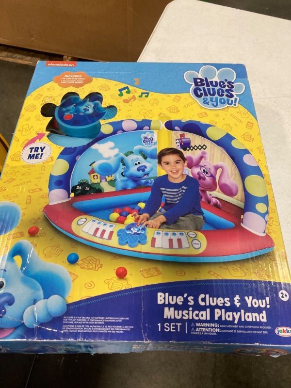 Photo 2 of Blues Clues Clues & You Super Sounds Ball Pit