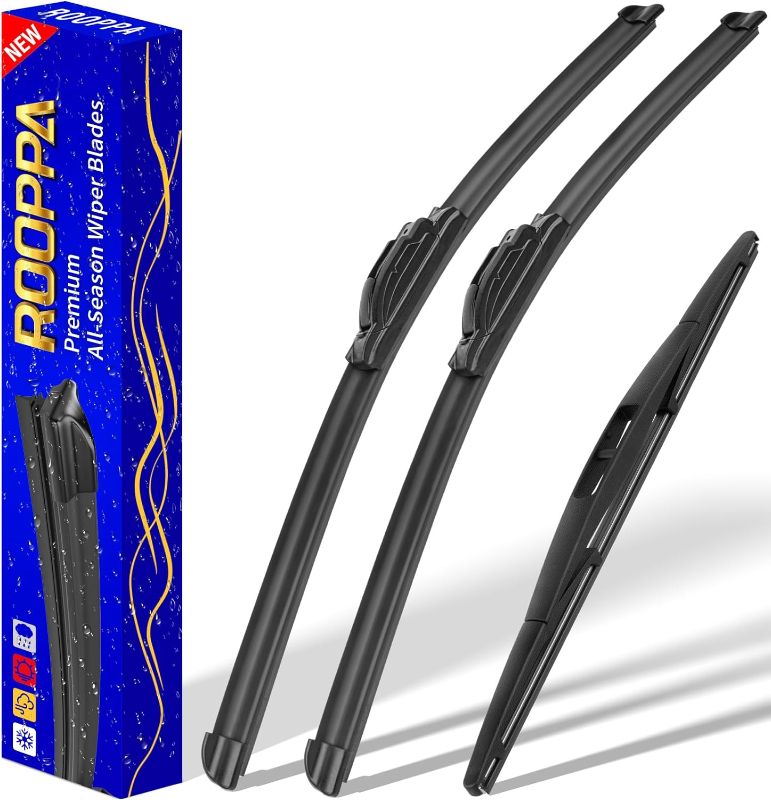 Photo 1 of 3 wipers Replacement for 2012-2018 Subaru Forester/2015-2019 Subaru Outback, Windshield Wiper Blades Original Equipment Replacement - 26"/17"/14" (Set of 3) U/J HOOK
