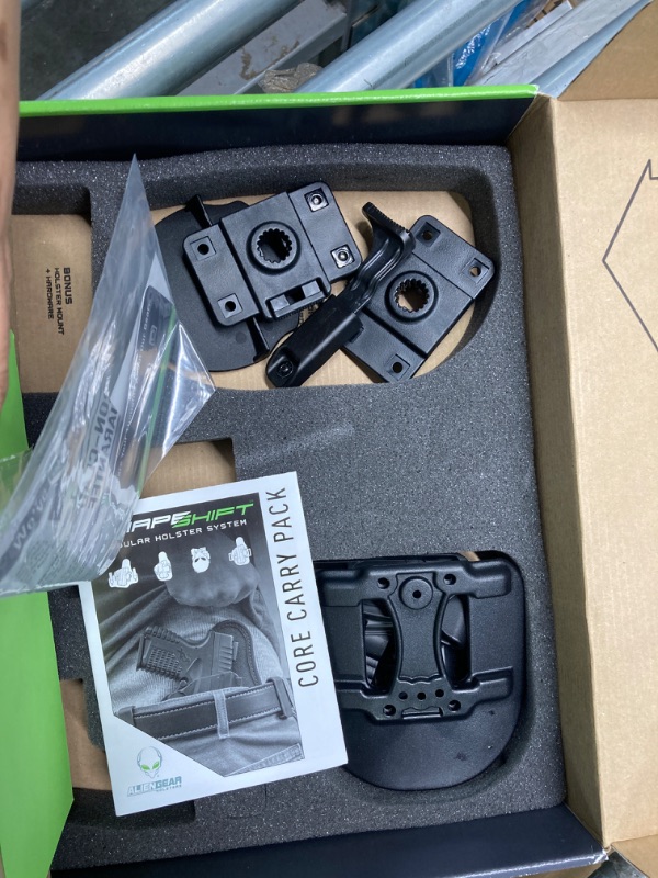 View 4 of Alien Gear Shapeshift 4 in 1 Holster - IWB, Appendix, OWB Paddle, and OWB Belt Slide Included - Concealed and Open Carry - Tuckable - Right/Left Hand Draw H&K VP9 Right