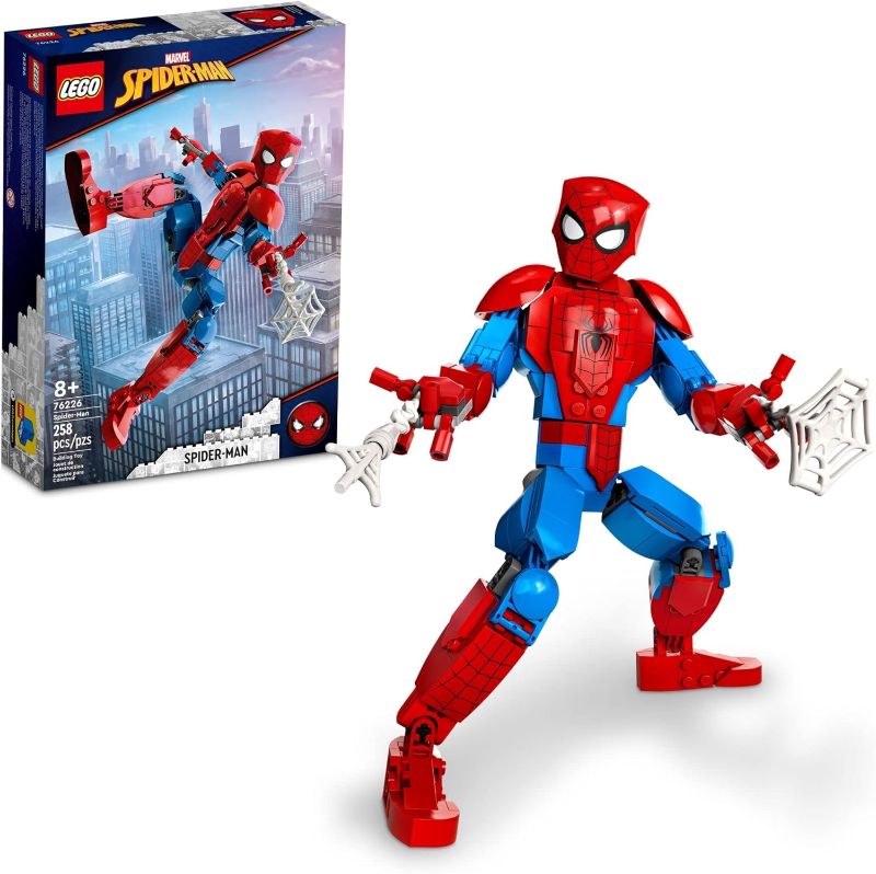 Photo 1 of LEGO Marvel Spider-Man 76226 Building Toy - Fully Articulated Action Figure, Superhero Movie Inspired Set with Web Elements, Gift for Grandchildren, Collectible Model for Boys, Girls, and Kids Ages 8+
