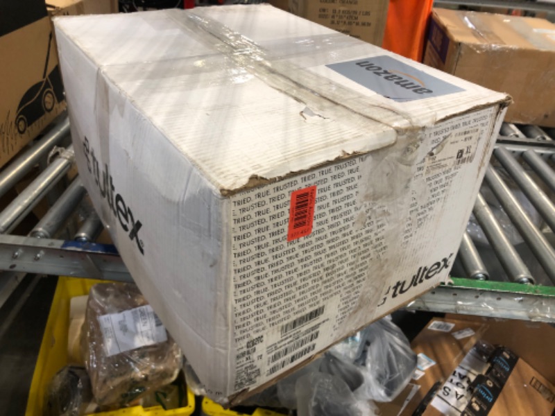Photo 1 of **HEAVILY USED** dbest products Quik Cart Collapsible Rolling Crate on Wheels for Teachers Tote Basket 80 lbs Capacity, Made from Heavy Duty Plastic Used as a Seat, Black
