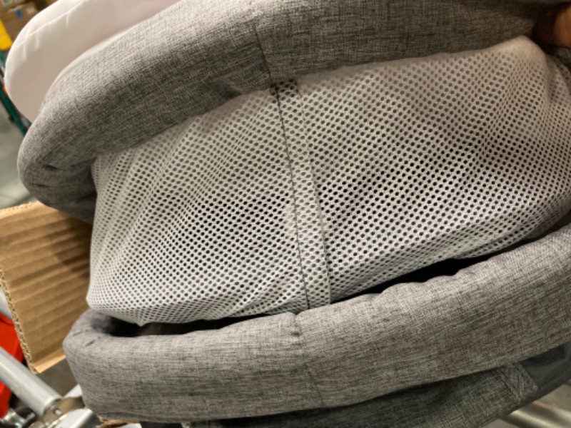 Photo 6 of Baby Delight Snuggle Nest Bassinet, Portable Baby Bed, for Infants 0 – 5 Months, Charcoal Tweed