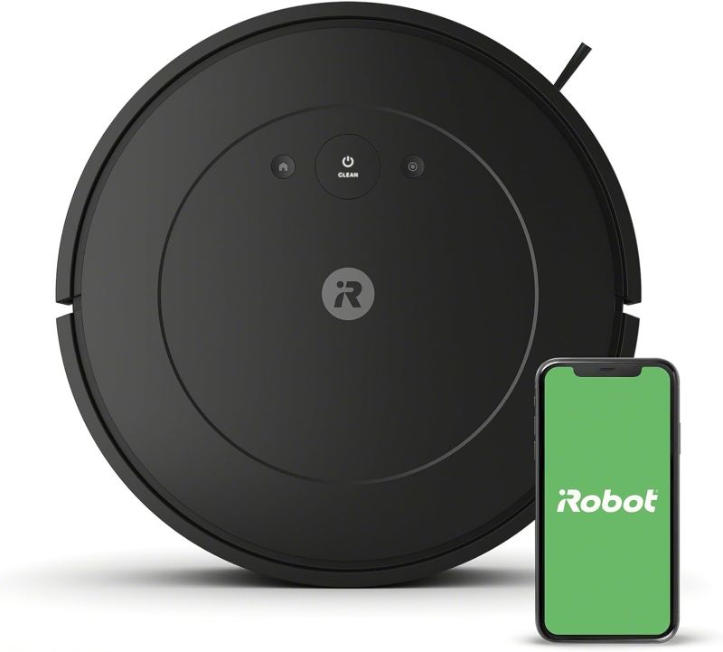 Photo 1 of iRobot Roomba Vac Essential Robot Vacuum (Q0120) - Easy to use, Power-Lifting Suction, Multi-Surface Cleaning, Smart Navigation Cleans in Neat Rows, Self-Charging, Alexa