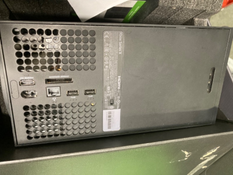 Photo 1 of ***SOLD AS PARTS ALL SALES FINAL*** ***SOLD AS PARTS ALL SALES FINAL*** 
****MISSING HARDWARE//CONSOLEV DOES NOT RECOGNIZE WIFI****
Xbox Series X Console 
